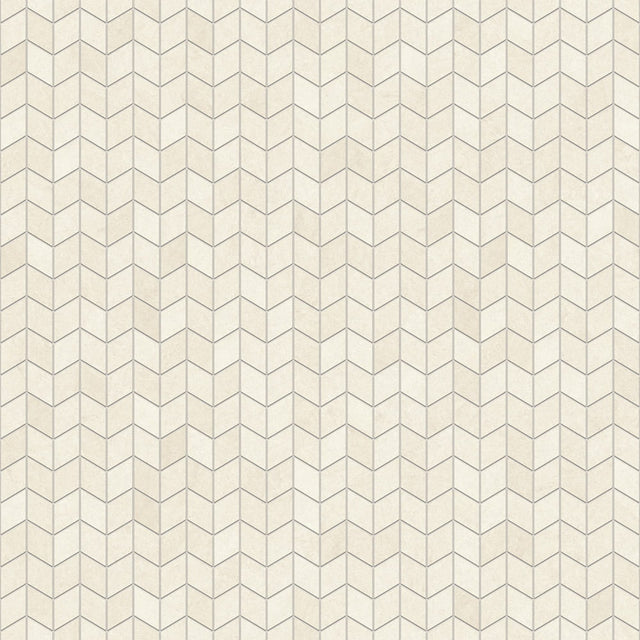 Mosaico in gres su rete per bagno o cucina 26.5 cm x 30.5 cm - Beige slate