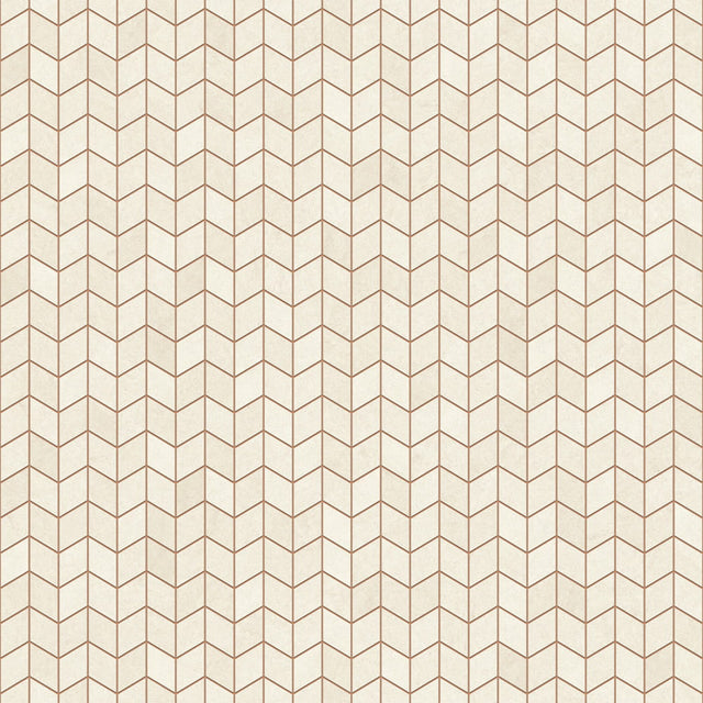 Mosaico in gres su rete per bagno o cucina 26.5 cm x 30.5 cm - Beige slate