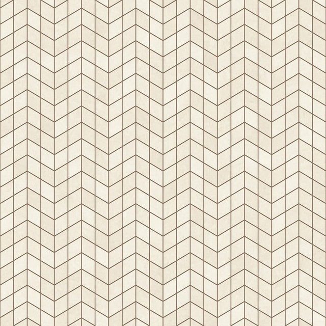 Mosaico de gres sobre malla para baño o cocina 17.2 cm x 29.8 cm - White arrow