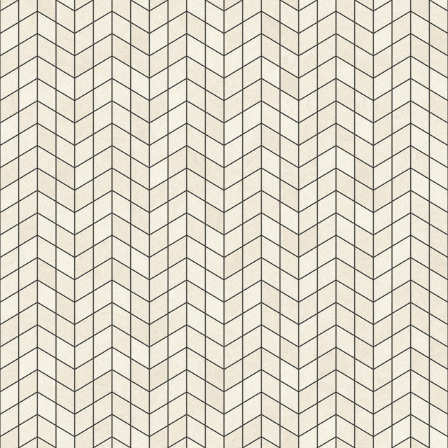 Mosaico de gres sobre malla para baño o cocina 17.2 cm x 29.8 cm - White arrow