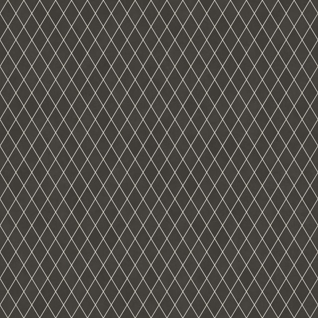 Mosaico in gres su rete per bagno o cucina 29.2 cm x 25 cm – Black romb