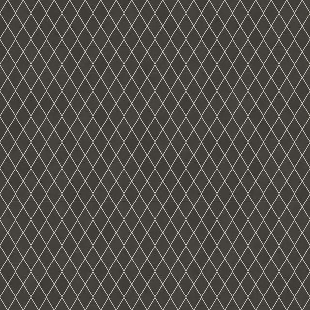 Mosaico in gres su rete per bagno o cucina 29.2 cm x 25 cm – Black romb