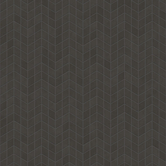 Porcelain mosaic on mesh for bathroom or kitchen 17.2 cm x 29.8 cm - Black arrow