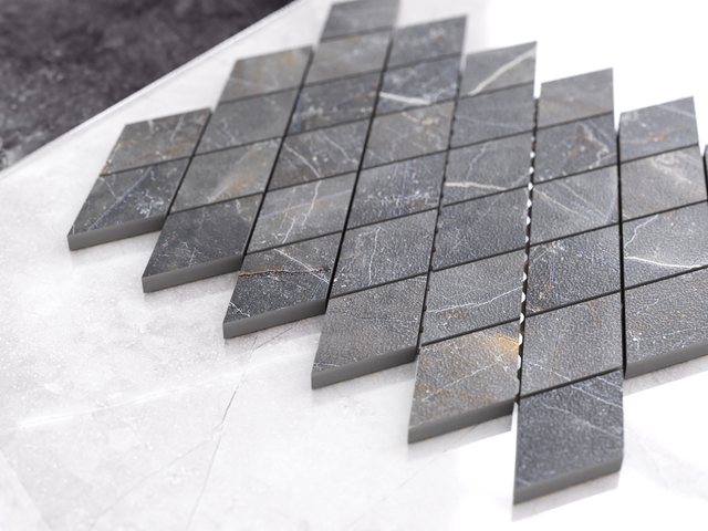 Mosaico de gres en red para baño o cocina 29.2 cm x 25 cm – Romb shinestone