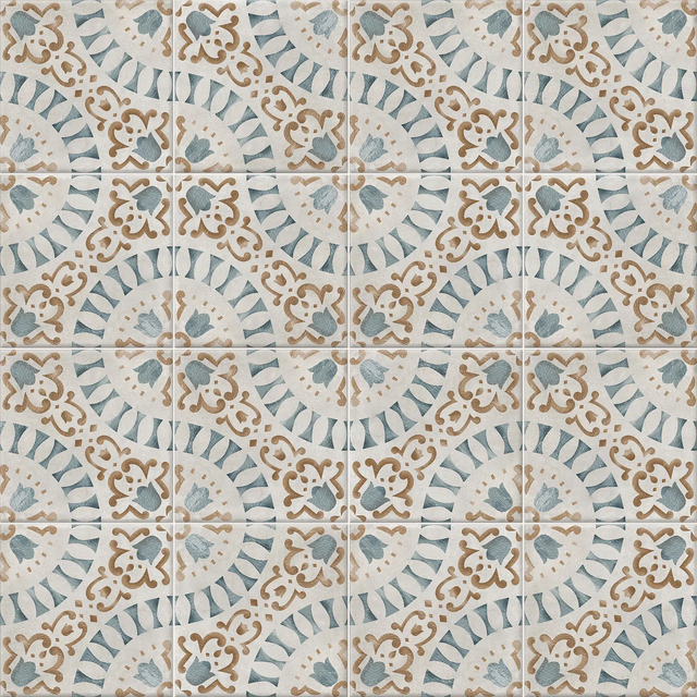 Piastrella decorativa in gres porcellanato 20 cm x 20 cm, classe I - Mistral wind