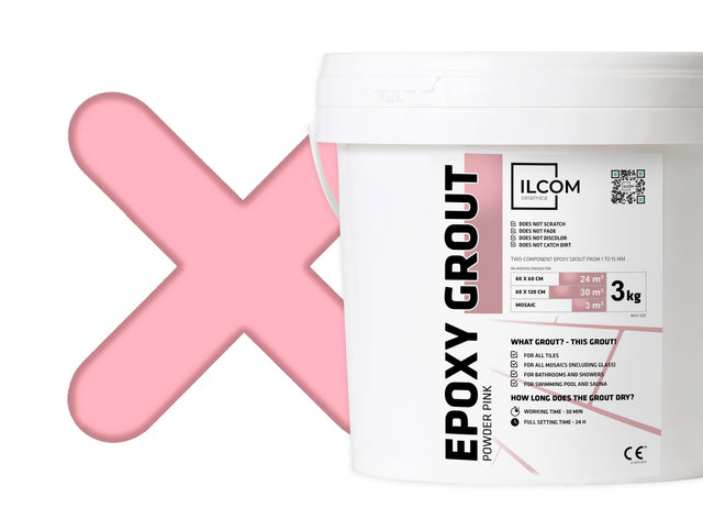 Mastic époxy bicomposant pour joints de 1 à 15 mm - Rose