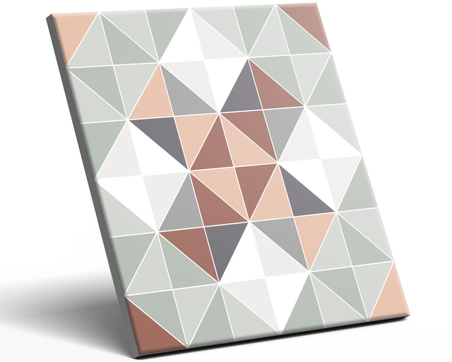 Piastrella decorativa in gres porcellanato 20 cm x 20 cm, classe I - Victorian era