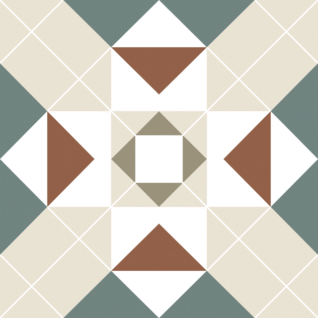 Piastrella decorativa in gres porcellanato 20 cm x 20 cm, classe I - Euphoria