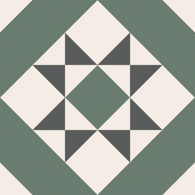 Piastrella decorativa in gres porcellanato 20 cm x 20 cm, classe I - Yucca plant