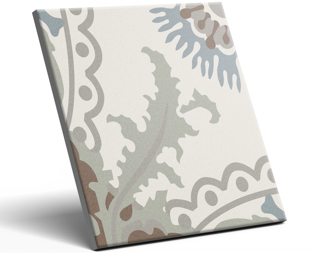 Piastrella decorativa in gres porcellanato 20 cm x 20 cm, classe I - Scirocco wind