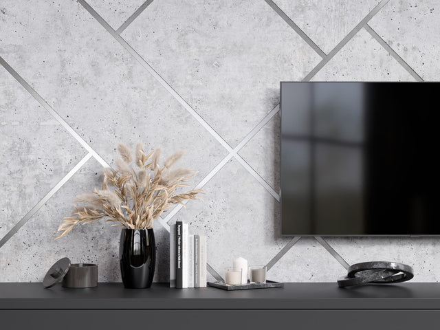 Selbstklebender Dekorstreifen, 6 m - Satin Silber