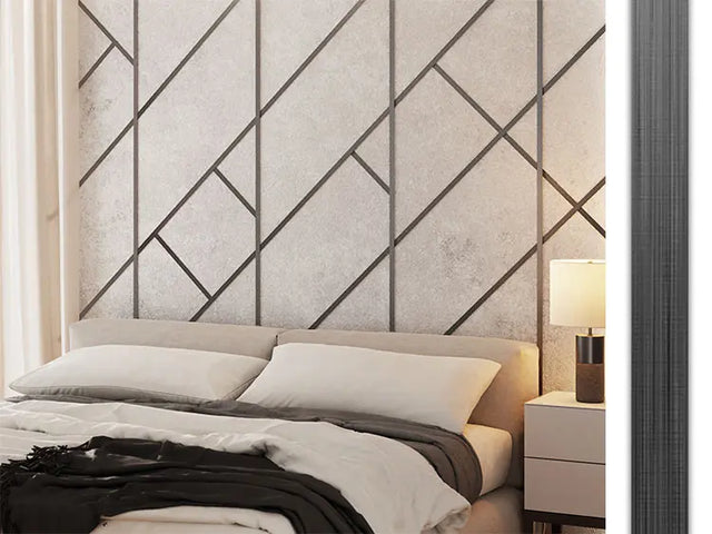 Decorative Stainless Steel Wall Strip - Gunmetal