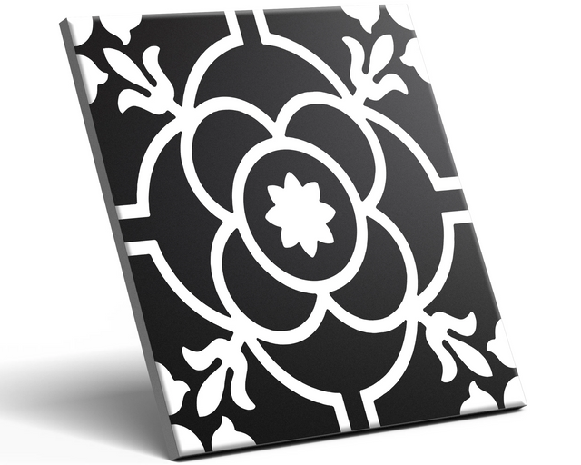 Piastrella decorativa in gres porcellanato 20 cm x 20 cm, classe I - Halfeti Rose