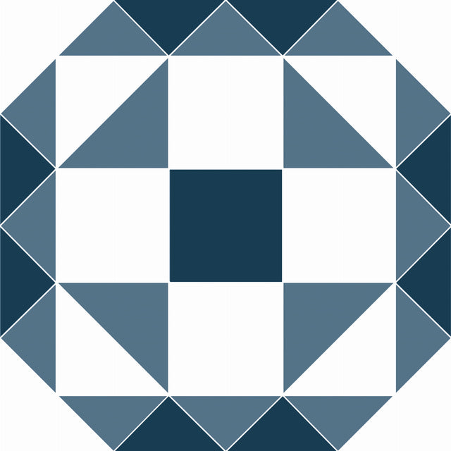 Piastrella decorativa in gres porcellanato 20 cm x 20 cm, classe I - Himalayan poppy