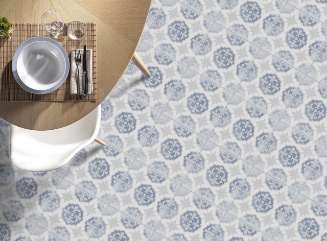 Piastrella decorativa in gres porcellanato 20 cm x 20 cm, classe I - Eurus wind