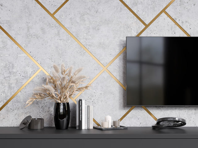 Striscia decorativa autoadesiva, 6 m - Oro satinato