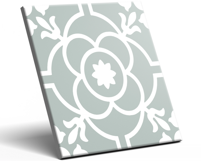 Piastrella decorativa in gres porcellanato 20 cm x 20 cm, classe I - Climbing ivy