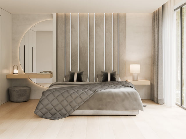 Selbstklebender Dekorstreifen, 6 m - Satin Silber