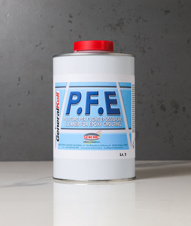 Pulitore professionale per rimozione dei residui di fughe epossidiche - P.F.E