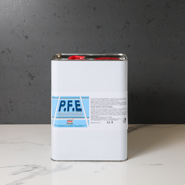 Pulitore professionale per rimozione dei residui di fughe epossidiche - P.F.E