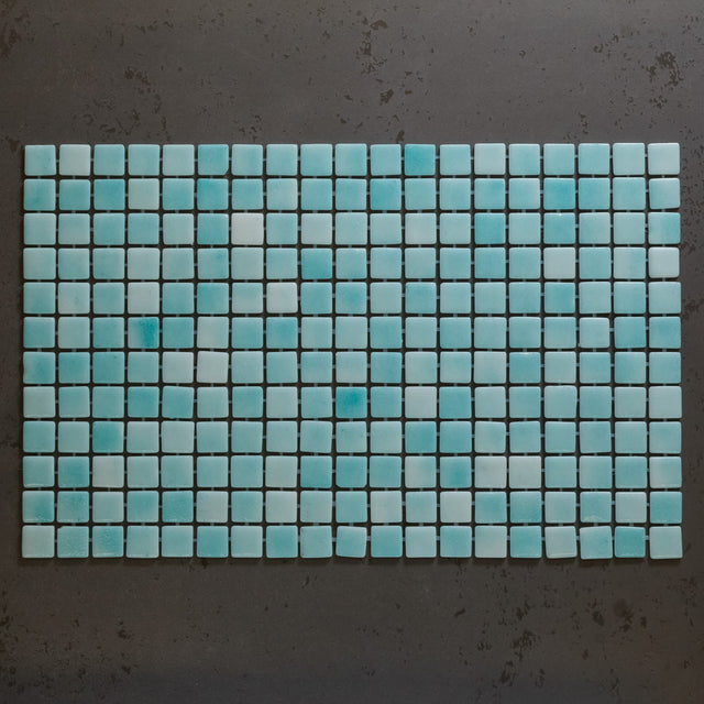 Mosaico in vetro pressato per piscine, bagni e saune 32.5 cm x 51.5 cm - Lagoon