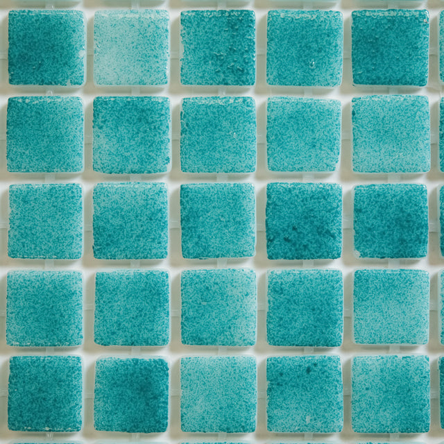 Mosaico in vetro pressato per piscine, bagni e saune 32.5 cm x 51.5 cm - Clear Water