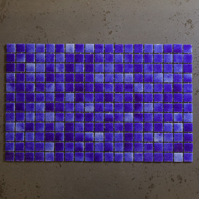 Mosaico in vetro pressato per piscine, bagni e saune 32.5 cm x 51.5 cm - Sea Breeze