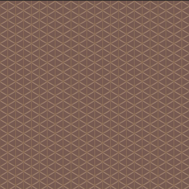 Glass mosaic on mesh for bathroom or kitchen 26.3 cm x 30.3 cm - Egyptian copper