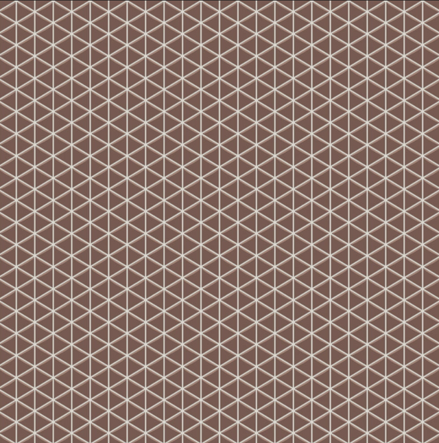 Glass mosaic on mesh for bathroom or kitchen 26.3 cm x 30.3 cm - Egyptian copper