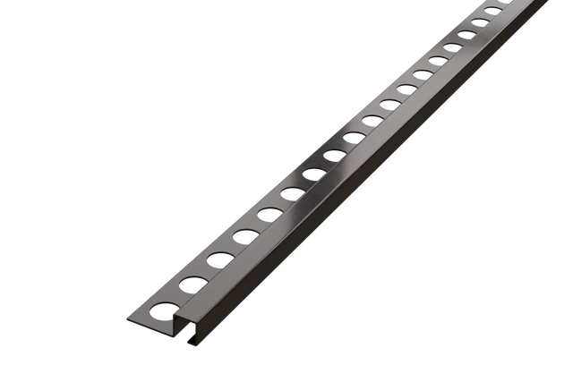 Profilo decorativo Q angolare in acciaio inossidabile - Gunmetal