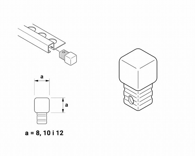 Finitura angolare per profili in acciaio inossidabile Q e P oro satinato non rettificato