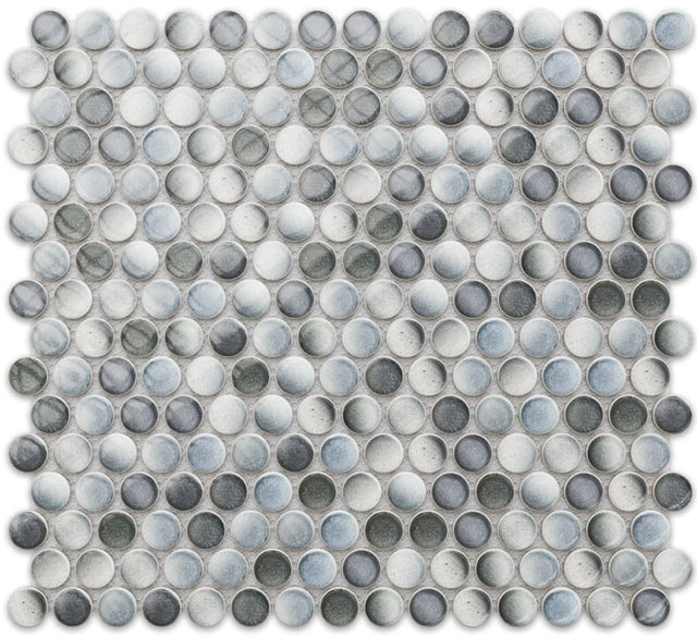 Ceramic mosaic on mesh for bathroom or kitchen 29.3 cm x 31.7 cm - Oscar Wilde