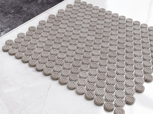 Mosaico in ceramica su rete per bagno o cucina 29.3 cm x 31.7 cm - Oscar Wilde