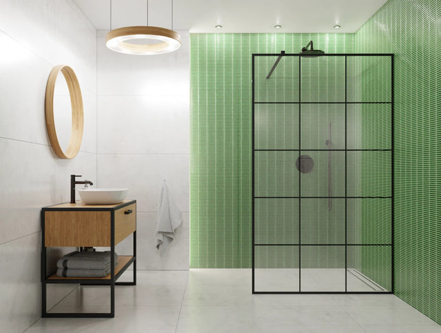 Mosaic on ceramic mesh for bathroom or kitchen 29.0 cm x 28.2 cm - Greenpeace