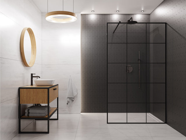 Mosaïque en grès sur filet pour salle de bain ou cuisine 25,3 cm x 28,6 cm - Pahoehoe Lava