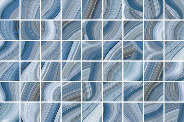 Pressed glass mosaic on mesh for pool 31.5 cm x 47.7 cm - Modena Rio pool