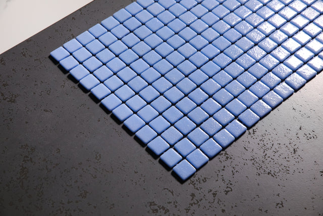 Mosaico de vidrio prensado en red para piscina 32.5 cm x 51.5 cm - Adriatic Pool mate