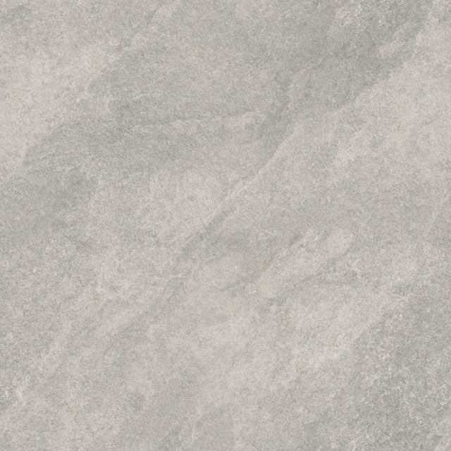 Piastrella per pavimento Napolitano light grey per esterno 60 x 60 cm Sp. 2cm rettificato - effetto pietra R11