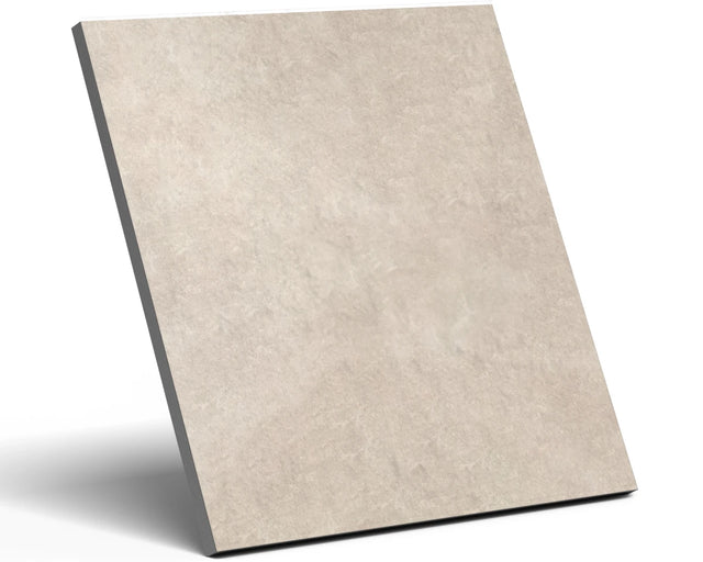 Piastrella per pavimento Napolitano light beige per esterno 60 x 60 cm Sp. 2cm rettificato - effetto pietra R11
