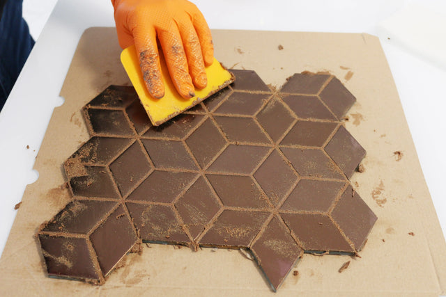 Two-component epoxy grout for joints from 1 to 15 mm - Metallic copper