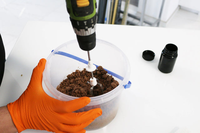 Two-component epoxy grout for joints from 1 to 15 mm - Metallic copper