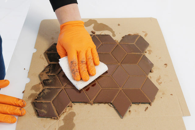 Two-component epoxy grout for joints from 1 to 15 mm - Metallic copper