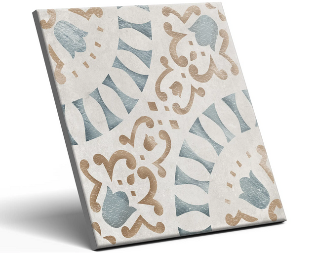 Piastrella decorativa in gres porcellanato 20 cm x 20 cm, classe I - Mistral wind