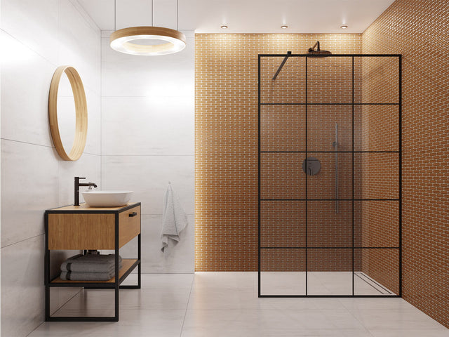 Mosaico in ceramica su rete per bagno o cucina 30 cm x 30.5 cm - Caramel savoiardi