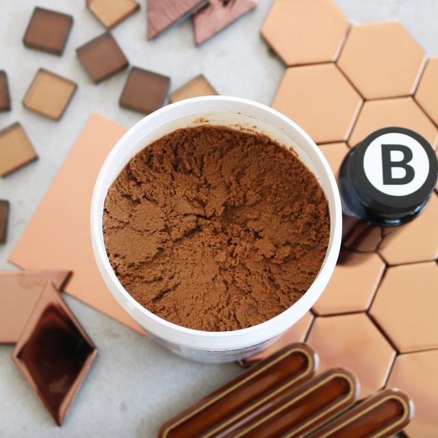 Two-component epoxy grout for joints from 1 to 15 mm - Metallic copper