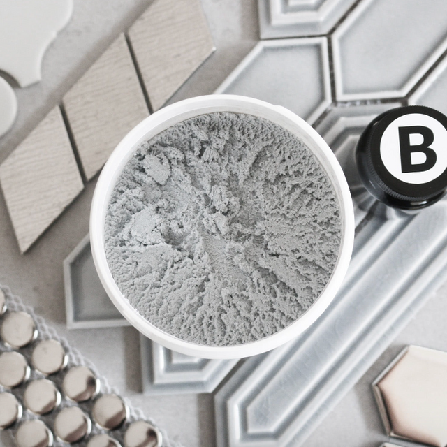 Two-component epoxy grout for joints from 1 to 15 mm - Metallic silver