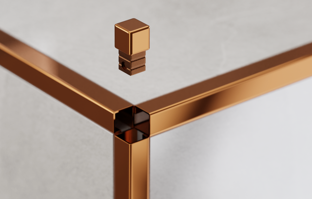 Acabado angular para perfiles de acero inoxidable Q y P cobre pulido no rectificado