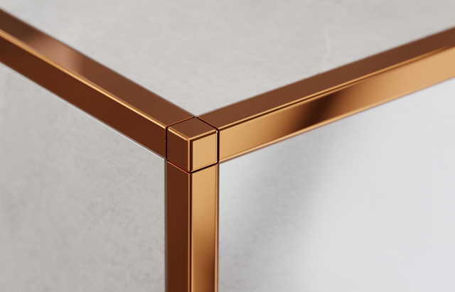 Acabado angular para perfiles de acero inoxidable Q y P cobre pulido no rectificado