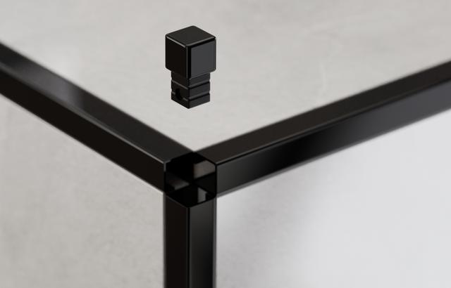 Acabado angular para perfiles de acero inoxidable Q y P negro brillante no rectificado