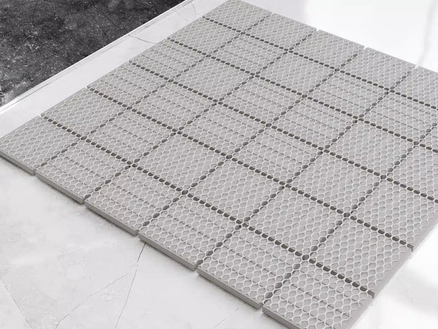 Mosaic ceramic on mesh for bathroom or kitchen 30.2 cm x 30.2 cm - Trentino